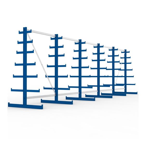 Langgoedstelling Dubbelzijdig META Variabel 200x675x50 cm