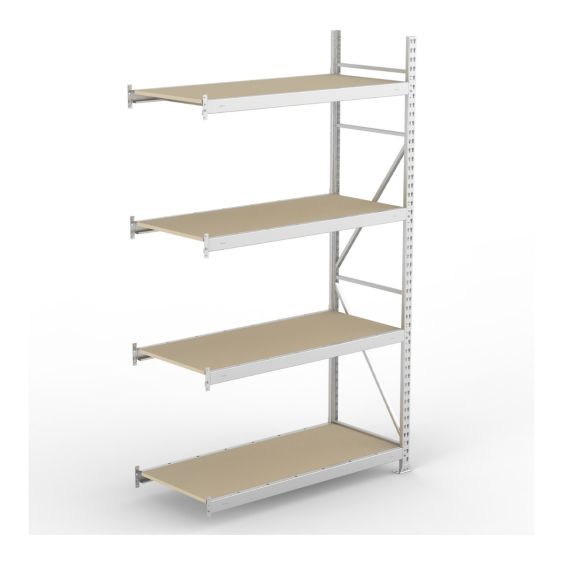 Grootvakstelling META 600 kg Aanbouw 250x140x65 cm Hout