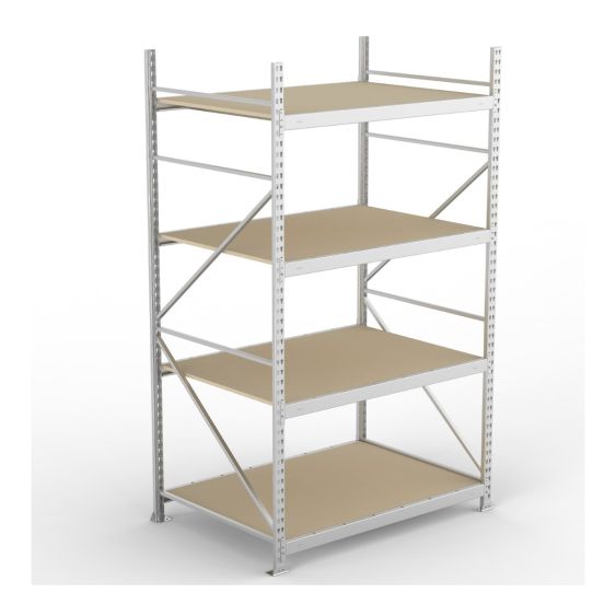 Grootvakstelling META 600 kg Basissectie 250x140x105 cm Hout