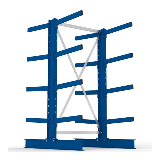 Draagarmstelling Dubbel META Zwaar Basis 200x100x60 cm