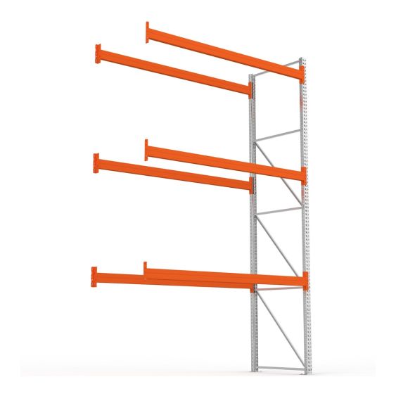 Palletstelling META Aanbouw 440x270x110 cm 3 Niveaus 2820 kg