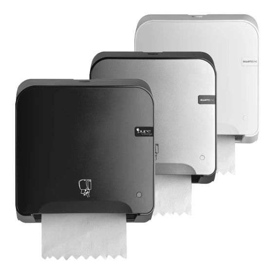 Handdoekroldispenser Quartzline Mini Matic Tear & Go