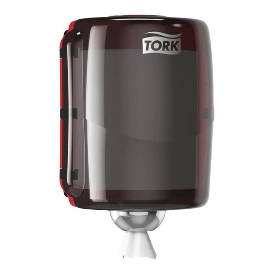 Tork Centerfeed Dispenser Zwart/rood W2