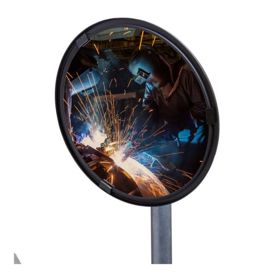 Industriespiegel Acryl Ø500 mm 90°