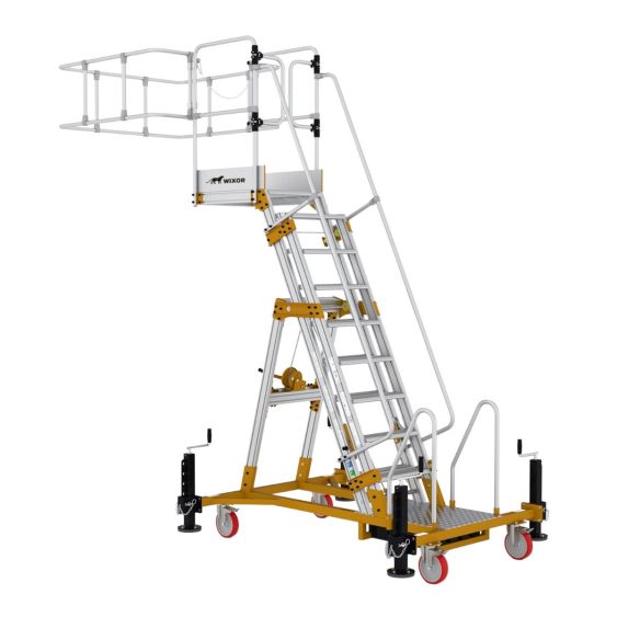 Wixor Tankerplatform met Stabilisator - 8 treden