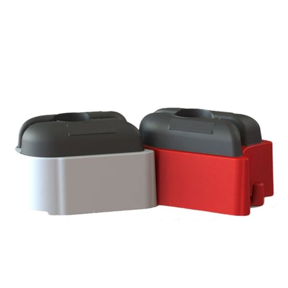 Verzwaringsblok voor Kunststof Afzethekken Rood