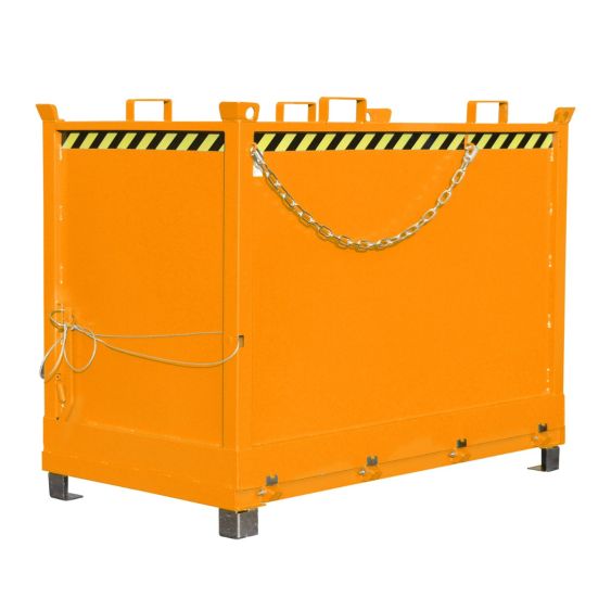 Bodemklepcontainer Bauer Oranje 2000 Liter