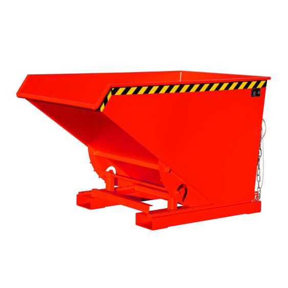 Kantelbak Bauer Gelakt Staal Rood 1200 Liter