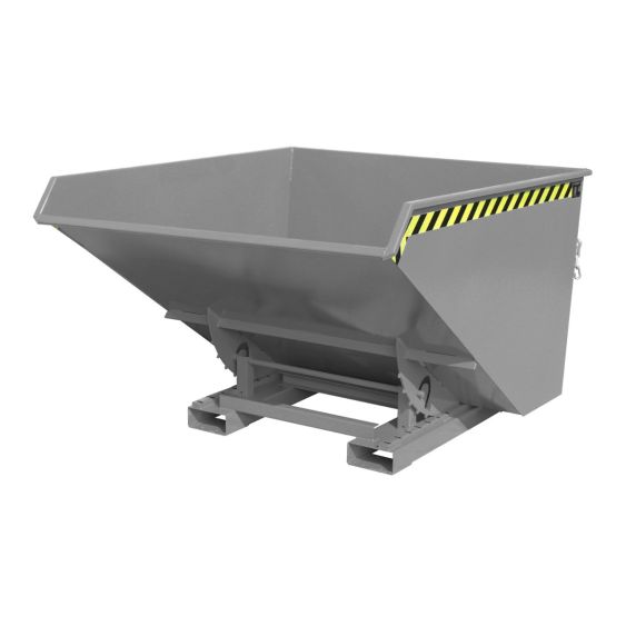 Kantelbak Bauer Gelakt Staal Grijs 1700 Liter