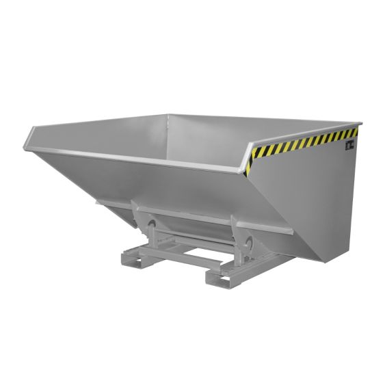 Kantelbak Bauer Gelakt Staal Grijs 2100 Liter