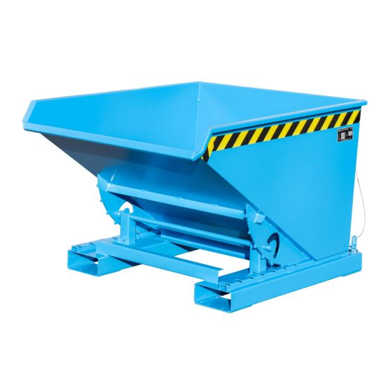 Kantelbak Bauer Gelakt Staal Blauw 600 Liter