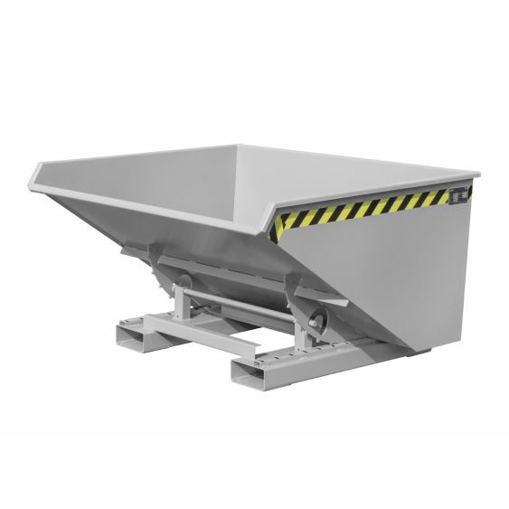 Kantelbak Bauer Gelakt Staal Grijs 900 Liter