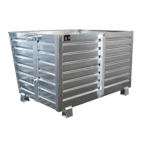 Stapelbare Kantelbak Bauer Staal Verzinkt 150 Liter