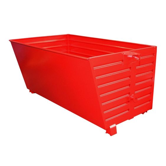 Stapelbare Kantelbak Bauer Staal Rood 200 Liter