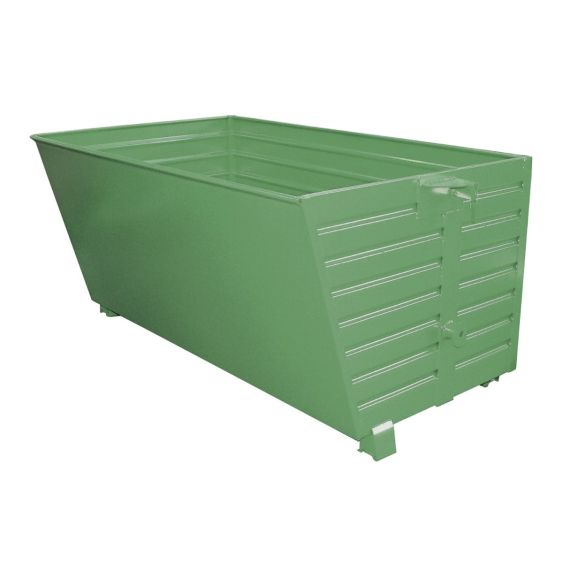 Stapelbare Kantelbak Bauer Staal Groen 200 Liter