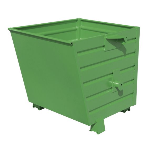 Stapelbare Kantelbak Bauer Staal Groen 550 Liter