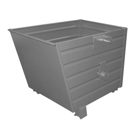 Stapelbare Kantelbak Bauer Staal Grijs 700 Liter