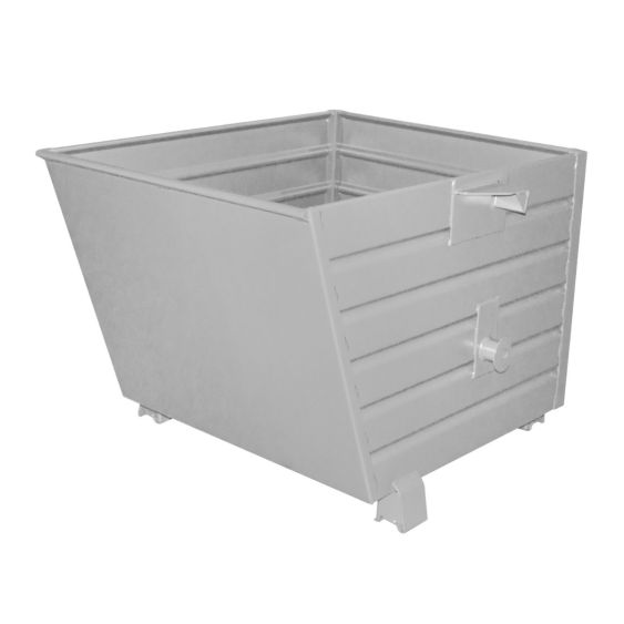 Stapelbare Kantelbak Bauer Staal Grijs 900 Liter