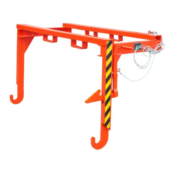 Traverse Bauer Rood voor Stapelbare Kantelbak 1500 Liter