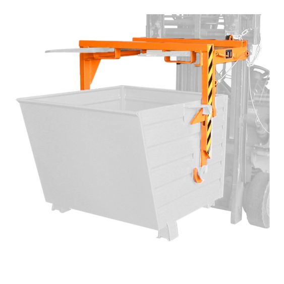 Traverse Bauer Oranje voor Stapelbare Kantelbak 700 Liter