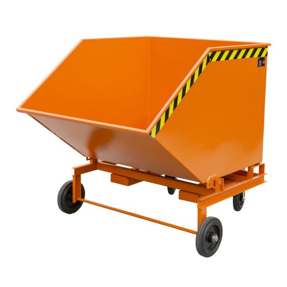 Verrijdbare Kantelbak Bauer Staal 1000 Liter