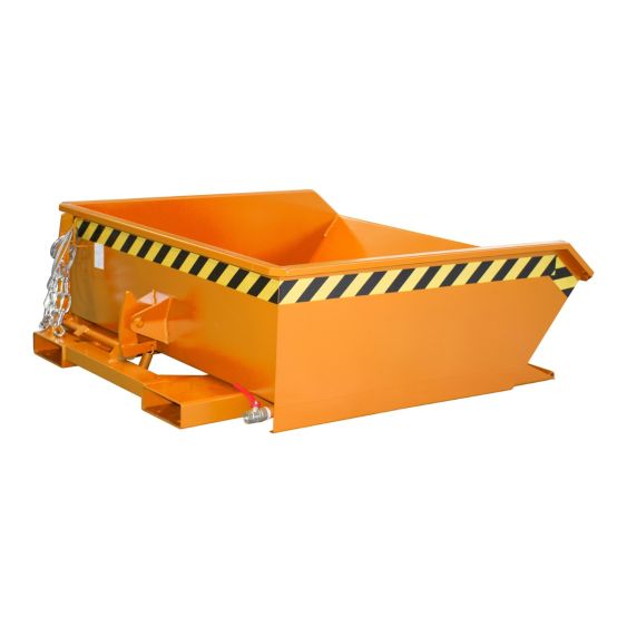 Mini Spaander-Kantelbak Bauer Oranje 460 Liter