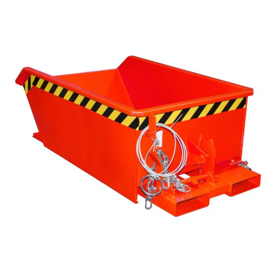 Mini Spaander-Kantelbak Bauer Rood 270 Liter