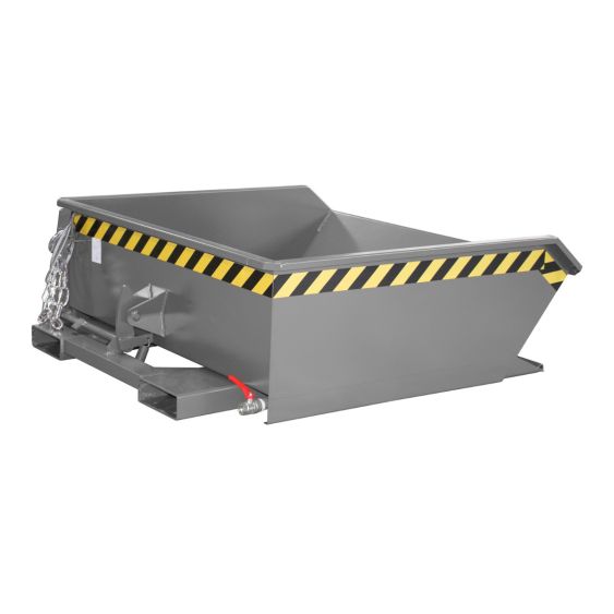 Mini Spaander-Kantelbak Bauer Grijs 460 Liter