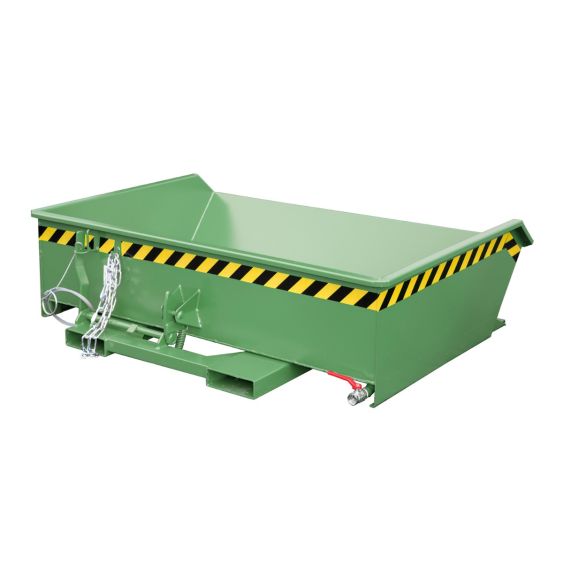 Mini Spaander-Kantelbak Bauer Groen 610 Liter