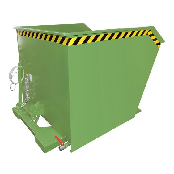Spaander-Kantelbak Bauer Groen 1000 Liter
