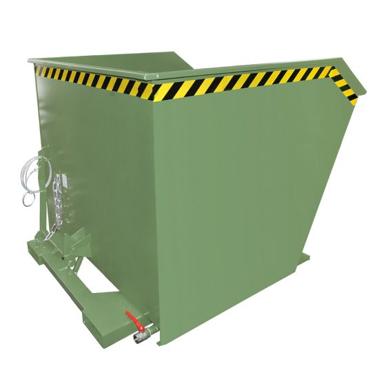 Spaander-Kantelbak Bauer Groen 2000 Liter