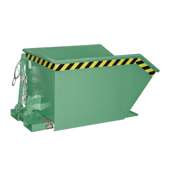 Spaander-Kantelbak Bauer Groen 500 Liter