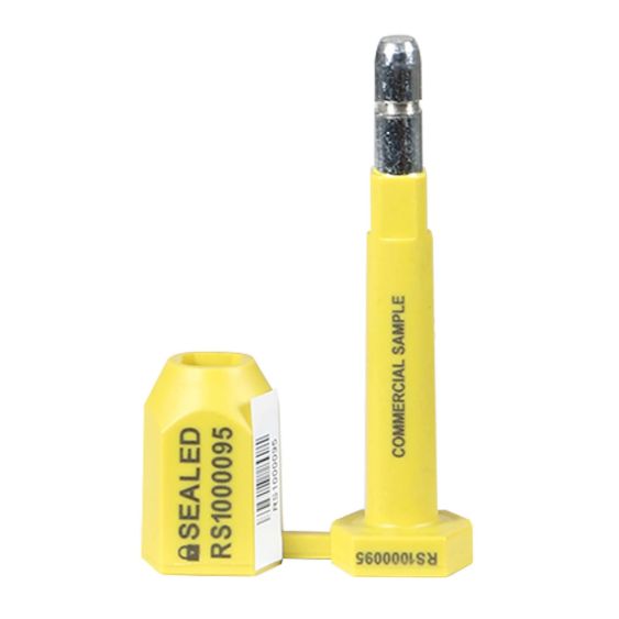 Containerzegel BS30 High-Security met Barcodelabel