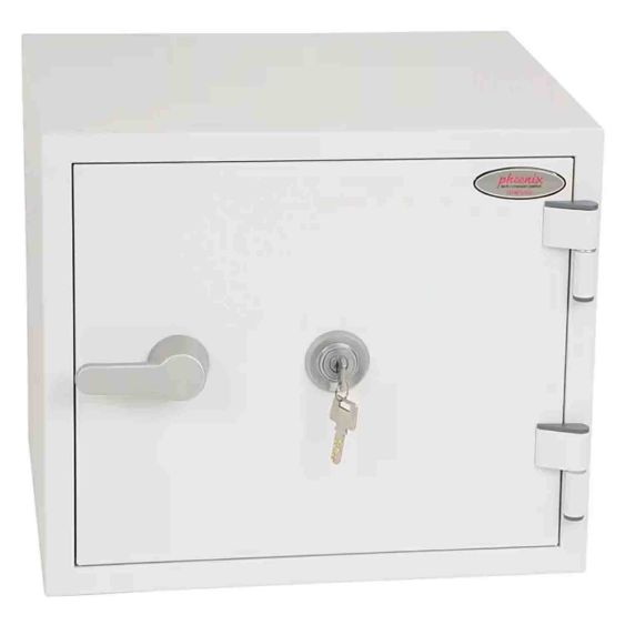 Veiligheidskluis met Sleutelslot Phoenix Titan Aqua FS1281K Wit 1