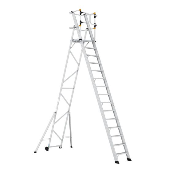 Wixor Opvouwbare Magazijntrap Extra veilig - 15 treden