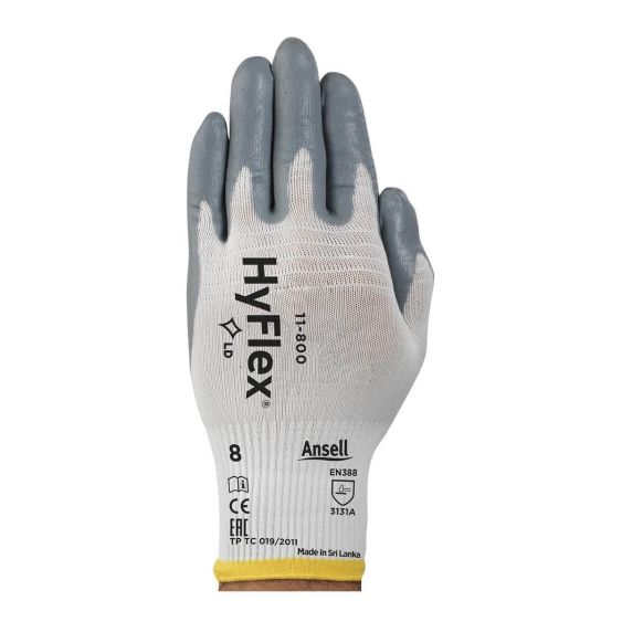 Werkhandschoen Ansell Hyflex 11-800 - Maat 6