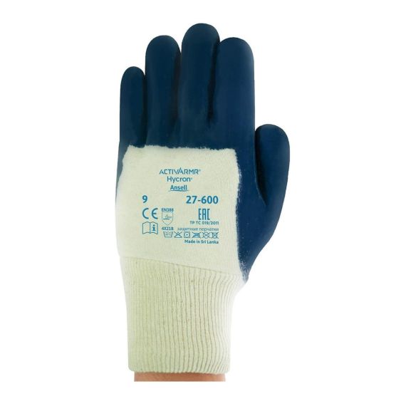 Werkhandschoen Ansell ActivArmr Hycron 27-600 - Maat 9