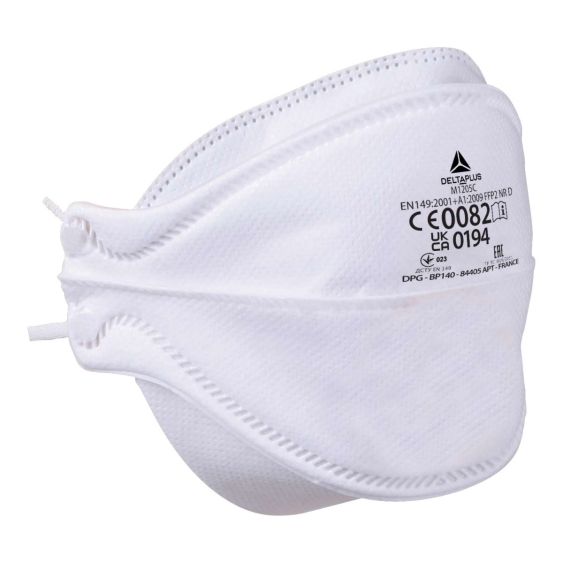 Stofmasker Wegwerp Deltaplus M1205 FFP2 - Doos 20 stuks