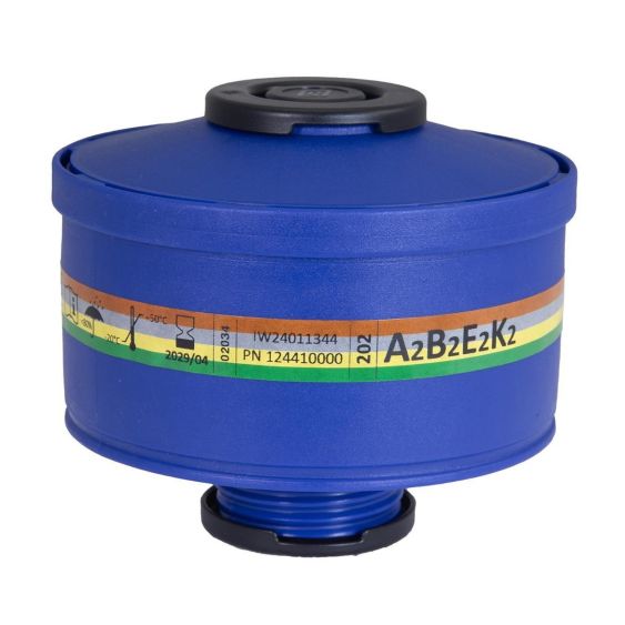 Gas- en dampfilter Spasciani 202 A2B2E2K2 - Doos 4 stuks