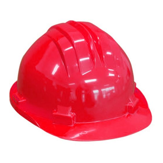 Veiligheidshelm Climax RS5 HDPE Rood met Bandverstelling