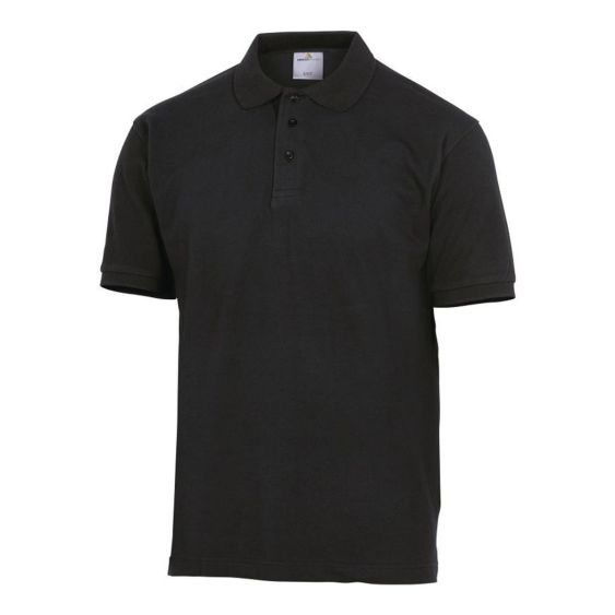 Werkpolo Deltaplus Torino Korte Mouw Zwart