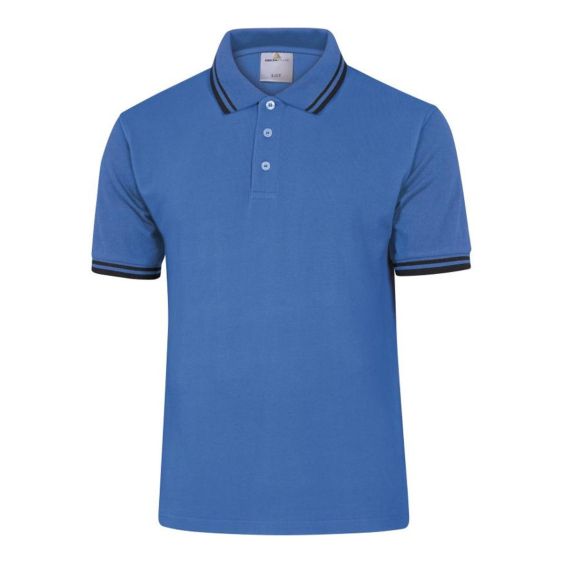 Werkpolo Deltaplus Agra Korte Mouw Blauw
