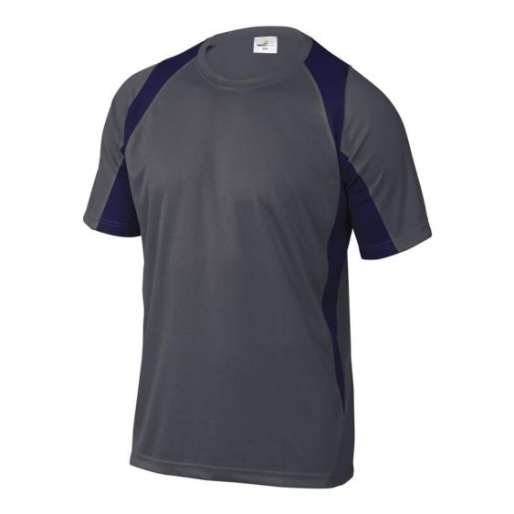 Werkshirt Deltaplus Bali Grijs - Blauw