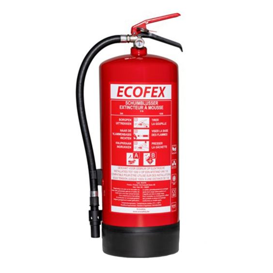 Schuimblusser Ecofex Benor V AB PFAS vrij 9 liter