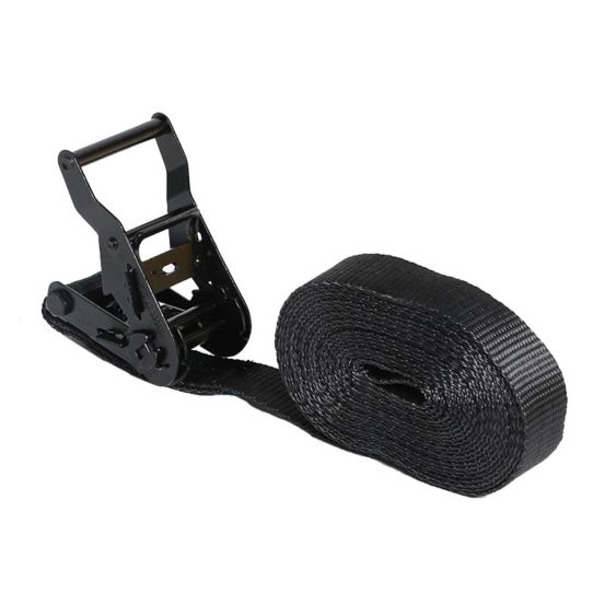 Spanband met Ratel 35 mm 2 ton Zwart - Lengte naar keuze