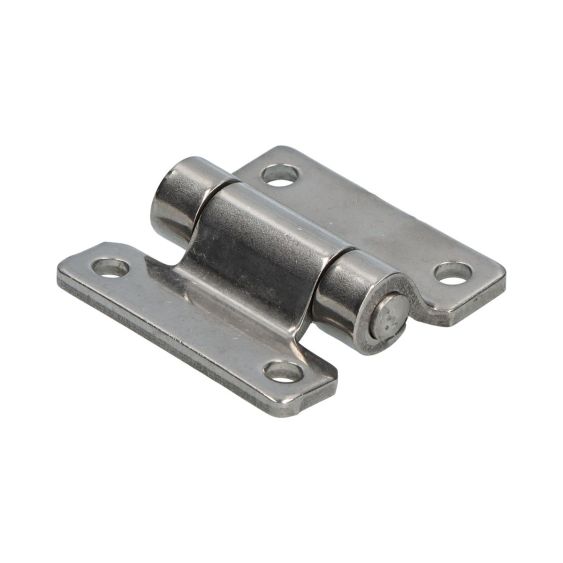 Zijdeurscharnier Pommier 60x59 mm RVS Schroefmodel