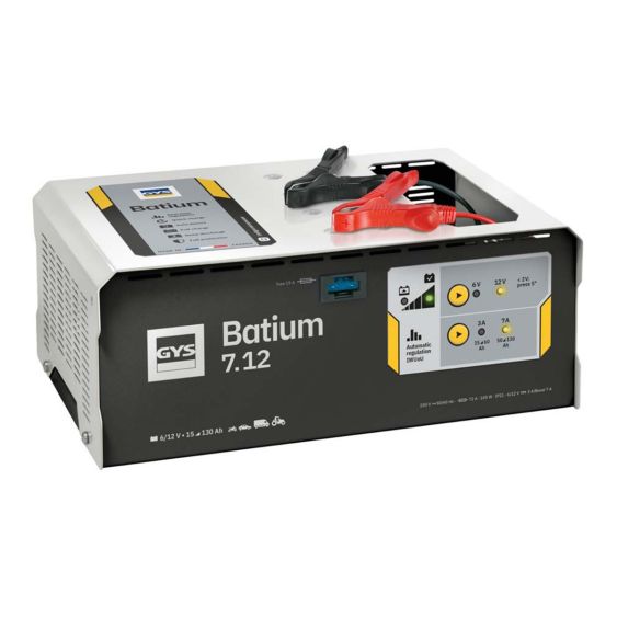 Acculader 12V BATIUM 7.12 15-130 Ah Smart Lader