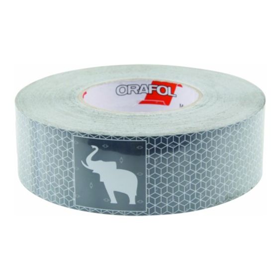 Reflecterende Tape Schmitz Rood 50 mm x 50 m Harde Ondergrond