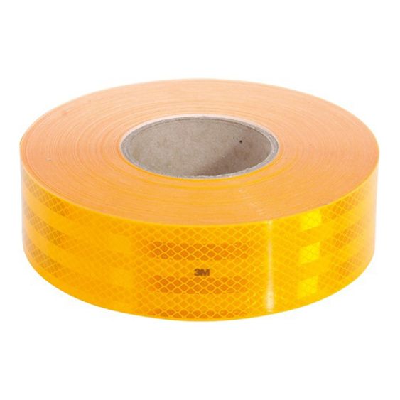Reflecterende Tape 3M Geel 55 mm x 50 m Harde Ondergrond