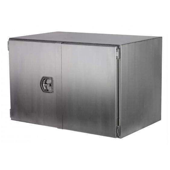 Onderbouwkist Tilbox RVS Overlap Deuren 1000x500x500 mm